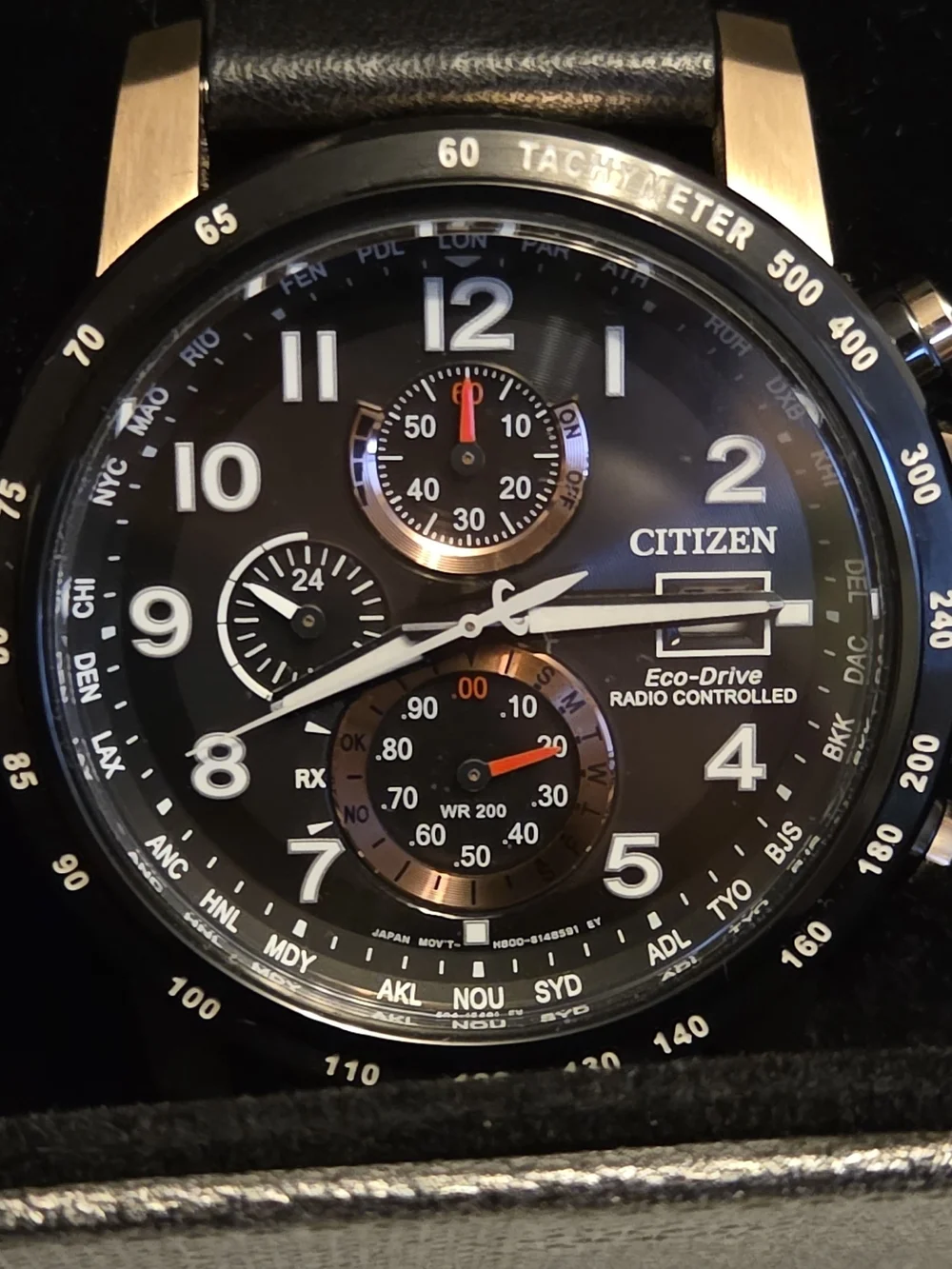Citizen Eco-Drive Radio Control watch